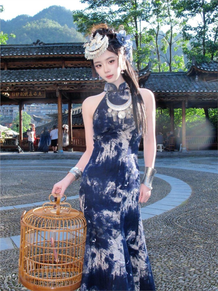 Fashion Show Ethnic Wear - 새로운 바틱 드레스, 멋진 여성 의류,