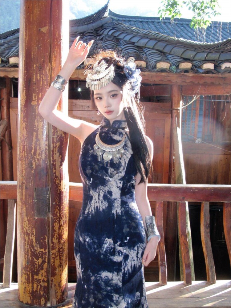 새로운 바틱 드레스, 멋진 여성 의류, 에스닉 스타일  - Fashion Show Ethnic Wear 리뷰 및 가격